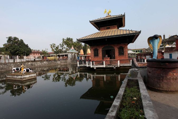 Arjundhara Temple In Jhapa, Nepal