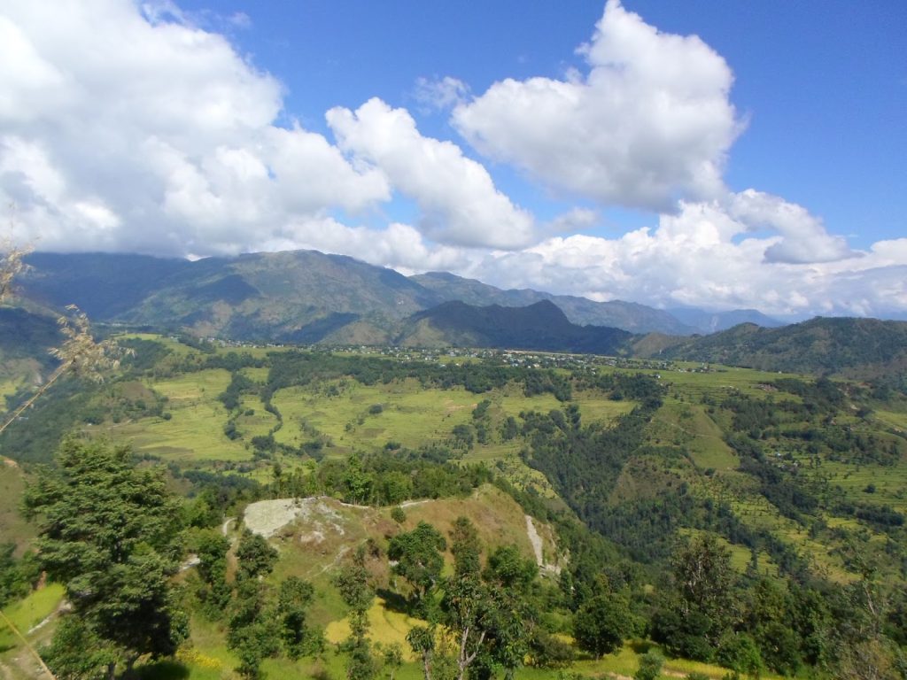 Okhaldhunga areal view, Beautiful scene