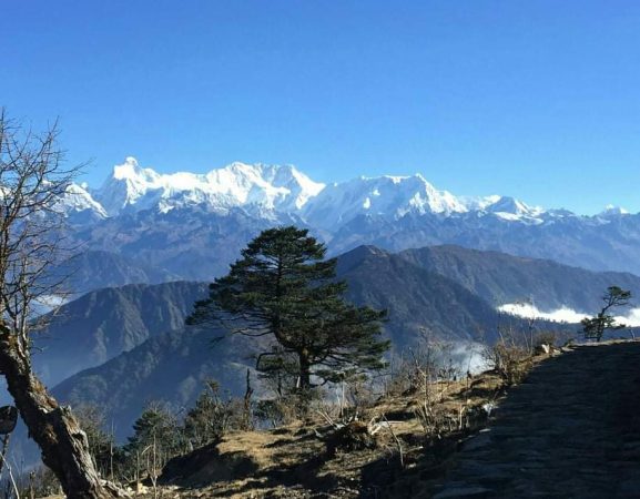 Taplejung district Mountain view